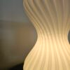 Hourglass table lamp